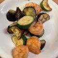家庭料理がいちばん！'s cooksnap of when they made えび・なす・ｽﾞｯｷｰﾆﾅﾝﾌﾟﾗｰ炒め.