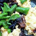 ヘタ子's cooksnap of when they made 生きくらげと玉子の炒め物.