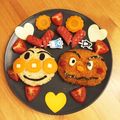 ぱぴぷゆい's cooksnap of when they made 子どもの誕生日に♡アンパンマンプレート♡.