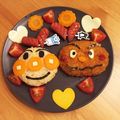ぱぴぷゆい's cooksnap of when they made ２歳♪誕生日アンパンマンプレート☆.