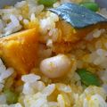 ハスノハナ's cooksnap of when they made かぼちゃごはん.