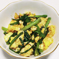 もぐ・ω・くま's cooksnap of when they made 簡単☆あと一品！ニラ玉炒め.