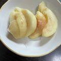 クックH86AFM☆'s cooksnap of when they made 桃の綺麗な切り方.