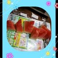 松潤LOVE♥️♥️'s cooksnap of when they made 端っこの出ないスイカの切り方.