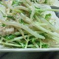 こずお's cooksnap of when they made もやしと水菜のツナマヨ和え.