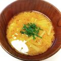 azbjbn's cooksnap of when they made ぴったり4人分・大根のお味噌汁.