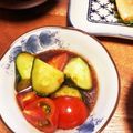 うさじいママ's cooksnap of when they made 簡単副菜✩きゅうりとトマトの中華サラダ.