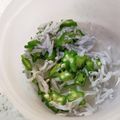 どらど～ら's cooksnap of when they made 1歳児大好き☆超簡単！オクラとしらす和え.