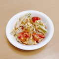 ★ぴよぴよ501★'s cooksnap of when they made 簡単朝食⭐たまごとキャベツとトマト炒め♪.