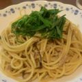 Hina♥'s cooksnap of when they made ツナと塩昆布のパスタ.