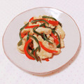 まあまま☆0403's cooksnap of when they made 鶏ササミの青椒肉絲風.