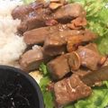 Miholakis's cooksnap of when they made 絶品☆フライパンでまぐろの漬けステーキ.