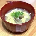 きっかママ's cooksnap of when they made 玉ねぎときのこのかき玉汁.
