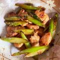 レーナmama's cooksnap of when they made ささみとアスパラの醤油麹炒め.