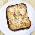 カプチーナ！'s cooksnap of when they made *揚げパン風トースト*.