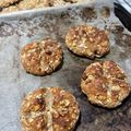 nok♡'s cooksnap of when they made オートミールと米粉のくるみパン.