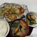 うさこママ★'s cooksnap of when they made ナスとピーマンとカボチャの煮浸し☆.