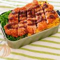 Miella's cooksnap of when they made DK（男子高生）のガッツリ即席三色弁当.