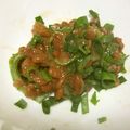 きらり流れ星's cooksnap of when they made ねぎ塩納豆.