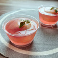とこきち's cooksnap of when they made 簡単*丸ごと桃ゼリー.