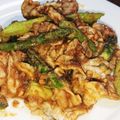 クックVOY1Q3☆'s cooksnap of when they made 豚とアスパラのピーナッツバター炒め.