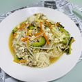 みぎわ's cooksnap of when they made 塩麹！ゴーヤチャンプル 素麺.