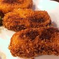 ろっくんろーるだぜ's cooksnap of when they made 衣サクサク、中とろ〜りコーンコロッケ.