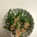 クックXEGXRM☆'s cooksnap of when they made 大量消費にピーマンとツナのあっさり和え.