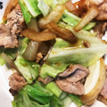 ラッキータイム's cooksnap of when they made #油を使わず豚コマ玉ねぎキャベツの旨炒め.