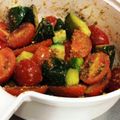 ＊もぐたん＊'s cooksnap of when they made 超簡単！キュウリとプチトマトの胡麻和え.