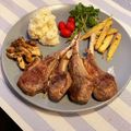 ♪USAGI♪'s cooksnap of when they made シンプルにフライパンで焼くラムチョップ！.