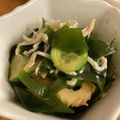 jltgaz's cooksnap of when they made しらす・わかめ・きゅうりの酢の物.