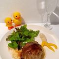 kunyama's cooksnap of when they made 糖質制限◆牛脂で簡単ジューシーハンバーグ.