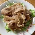 shoko4725's cooksnap of when they made 水菜と豚のゆず胡椒だれ♪.