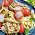 ＬＯＶＥ．ｋｔｒｒ's cooksnap of when they made トマト・ピーマン・なす☆冷製パスタ.
