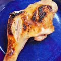 まりりん813's cooksnap of when they made グリルで骨付き鶏ももパリパリ焼.