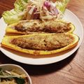 ハチワレねこ's cooksnap of when they made カレー風味✿丸ごとズッキーニの肉詰め✿.