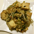 sakutakuhitoshu's cooksnap of when they made 高菜と厚揚げの肉炒め.