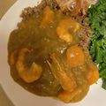 ピーナッツ子♪'s cooksnap of when they made 簡単！本格！エビカレー.