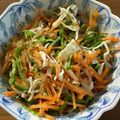 まめ郎's cooksnap of when they made ★ピーマン香る！キャベツナサラダ★.