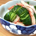 きっかママ's cooksnap of when they made 蛇腹きゅうりの酢の物.