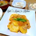 YUH♡ママ's cooksnap of when they made 豚肉とジャガイモのキムチ煮.