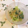 yesmama's cooksnap of when they made 節約おつまみ☺チンゲン菜＆モヤシナムル.