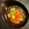 ひさかた's cooksnap of when they made チキンスープ【簡易少量版】.