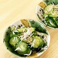 にきけん's cooksnap of when they made きゅうりもみしらす入り.