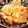あーこ姐's cooksnap of when they made 油揚げに卵を入れました！.