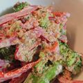 ＹUM！'s cooksnap of when they made ブロッコリーとパプリカのサラダ.