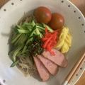 あや★はや★まま's cooksnap of when they made 自家製ダレの冷やし中華.