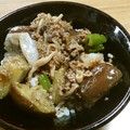 初レポまにあ's cooksnap of when they made 夏野菜と挽肉のオイスターソース炒め丼の具.