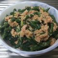 野菜係's cooksnap of when they made 簡単いんげんツナポンあえ.
